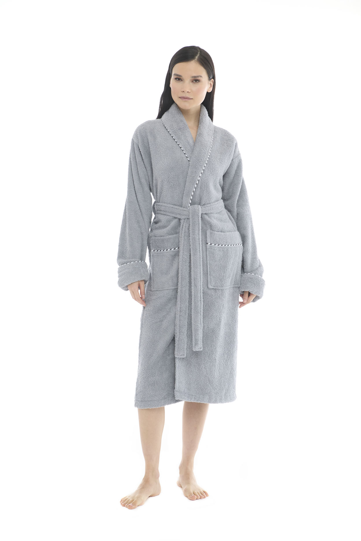 Gaia Shawl Collar Women's Bathrobe